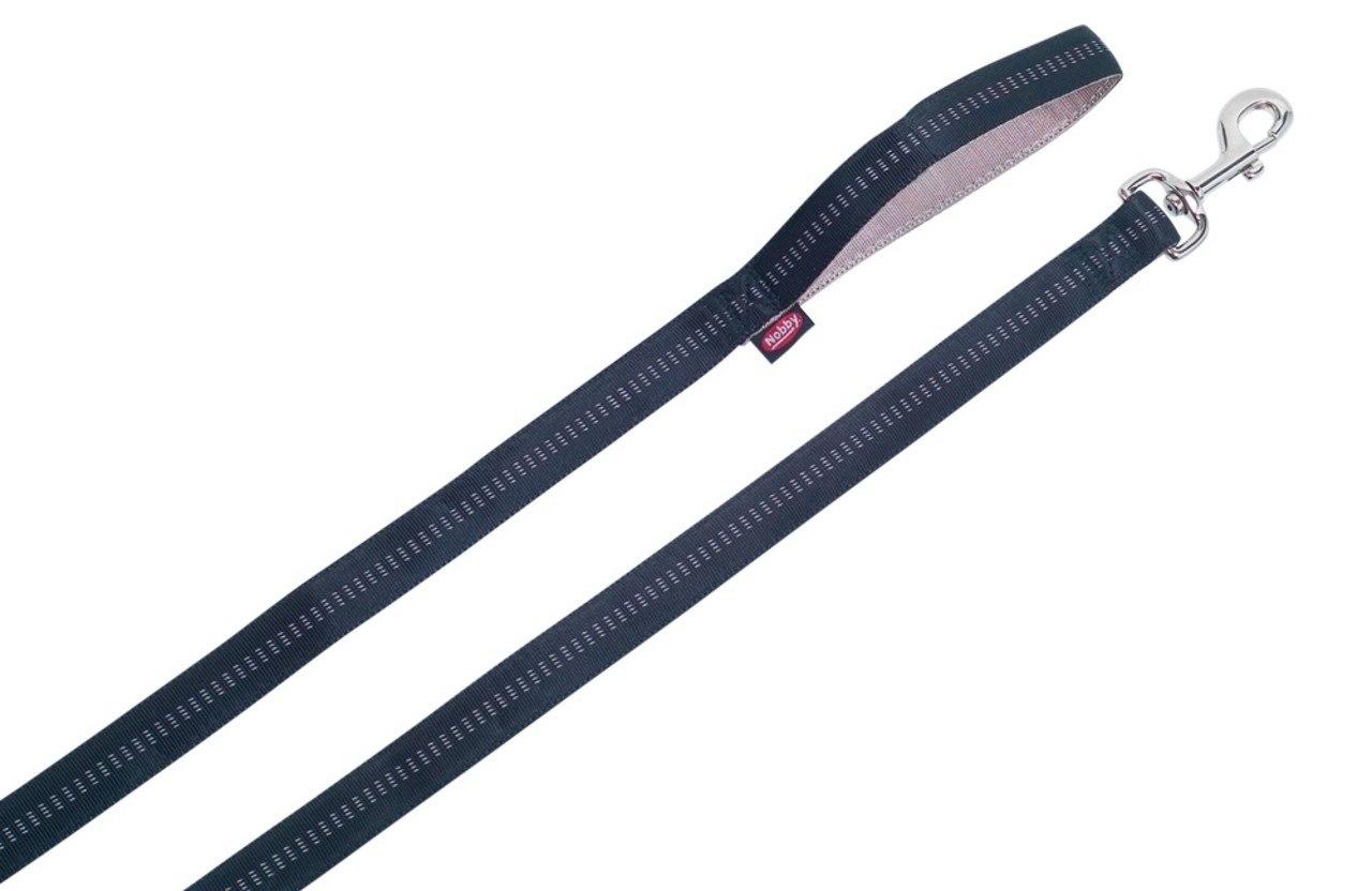 Nobby Nobby Leiband Nylon Soft Grip Zwart Nobby Nobby Leiband Nylon Soft Grip Zwart