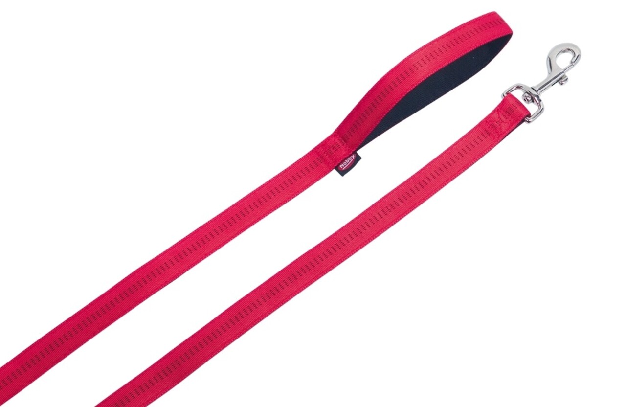 Nobby Nobby Leiband Nylon Soft Grip Rood Nobby Nobby Leiband Nylon Soft Grip Rood