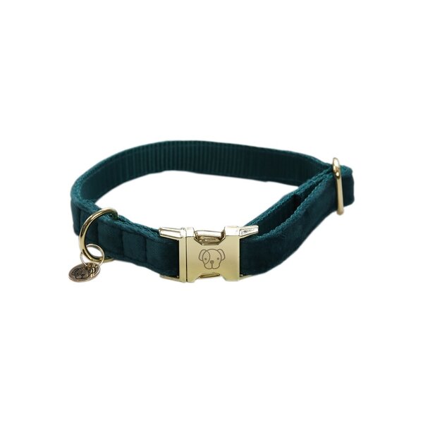Kentucky Dogwear Kentucky Dogwear Velvet Halsband Smaragd Kentucky Dogwear Kentucky Dogwear Velvet Halsband Smaragd