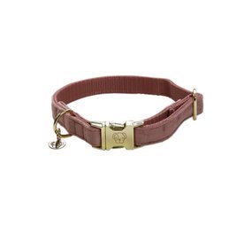 Kentucky Dogwear Kentucky Dogwear Velvet Halsband Roze Kentucky Dogwear Kentucky Dogwear Velvet Halsband Roze