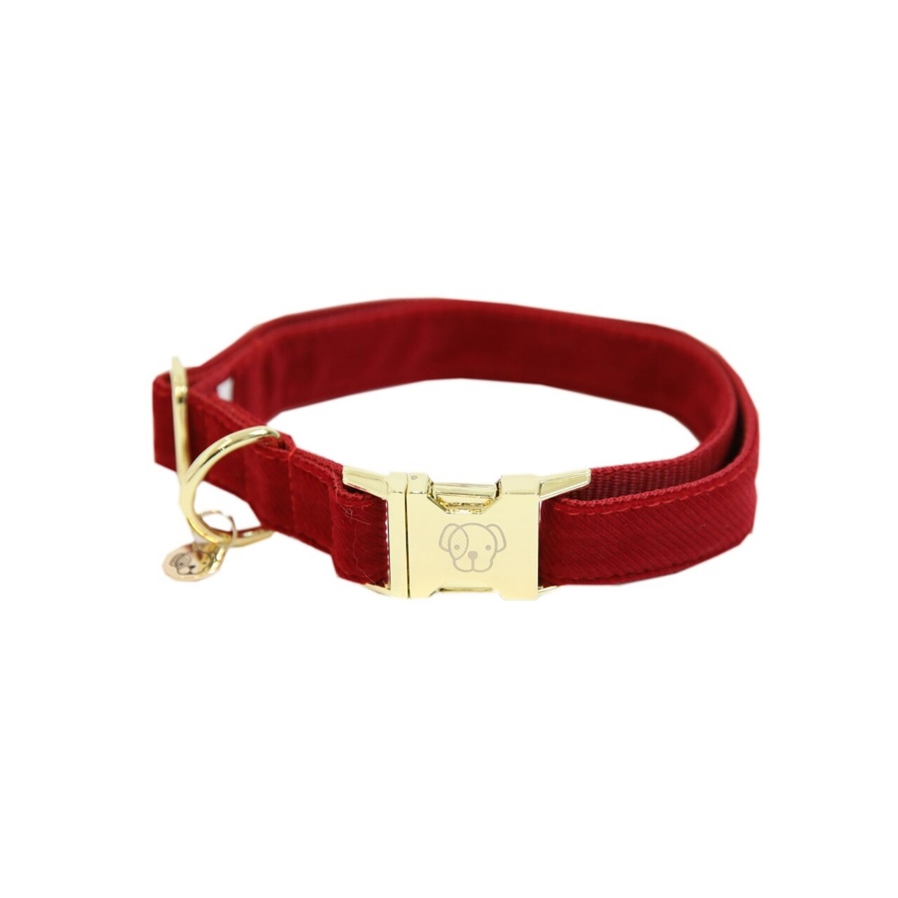 Kentucky Dogwear Kentucky Dogwear Corduroy Halsband Rood