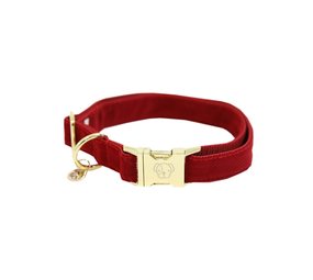 Kentucky Dogwear Kentucky Dogwear Corduroy Halsband Rood Kentucky Dogwear Kentucky Dogwear Corduroy Halsband Rood