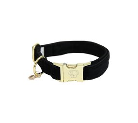 Kentucky Dogwear Kentucky Dogwear Corduroy Halsband Zwart Kentucky Dogwear Kentucky Dogwear Corduroy Halsband Zwart