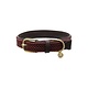 Kentucky Dogwear Gevlochten Nylon Hondenhalsband Bordeaux