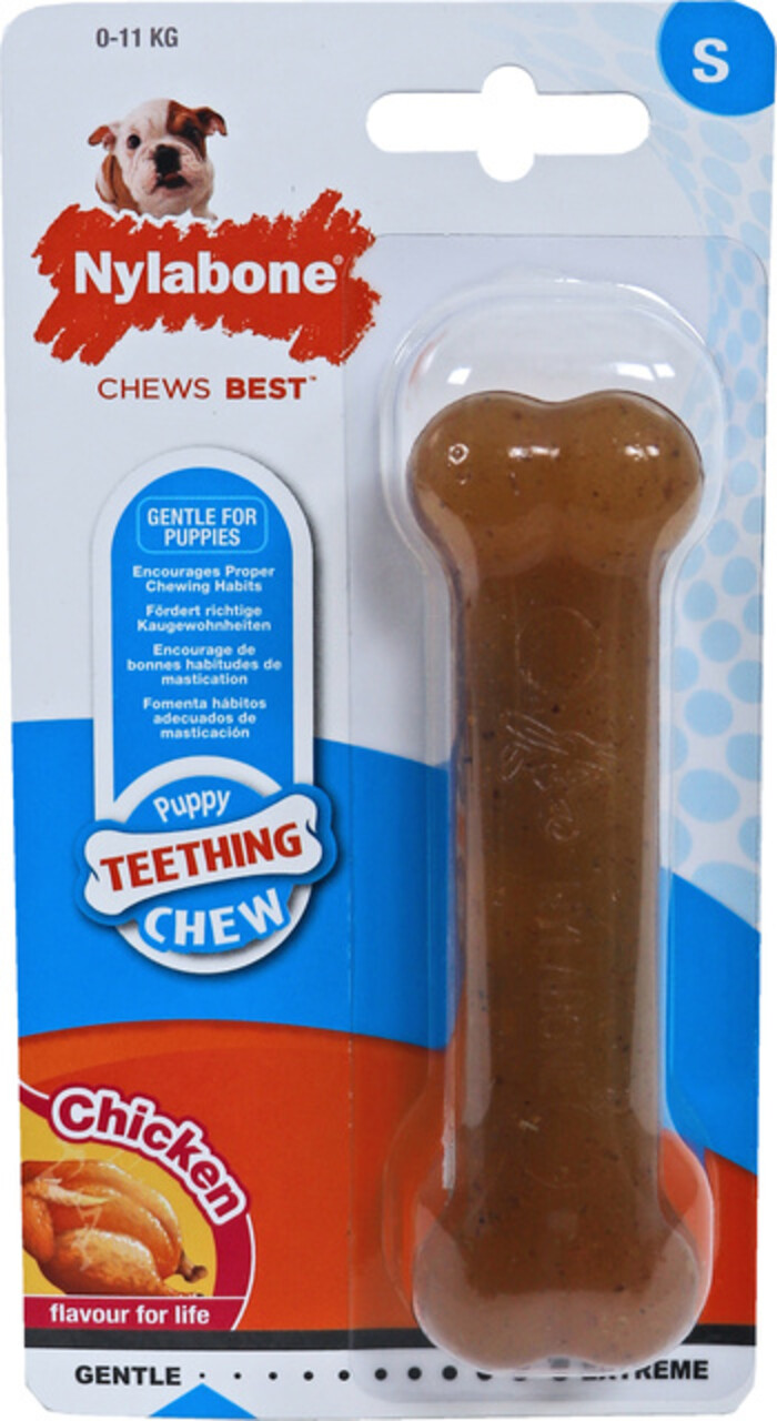 Nylabone Nylabone Puppy Chew Chicken Flavored (Been) Nylabone Nylabone Puppy Chew Chicken Flavored (Been)