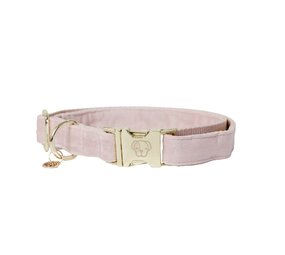 Kentucky Dogwear Kentucky Dogwear Velvet Halsband Soft Roze Kentucky Dogwear Kentucky Dogwear Velvet Halsband Soft Roze