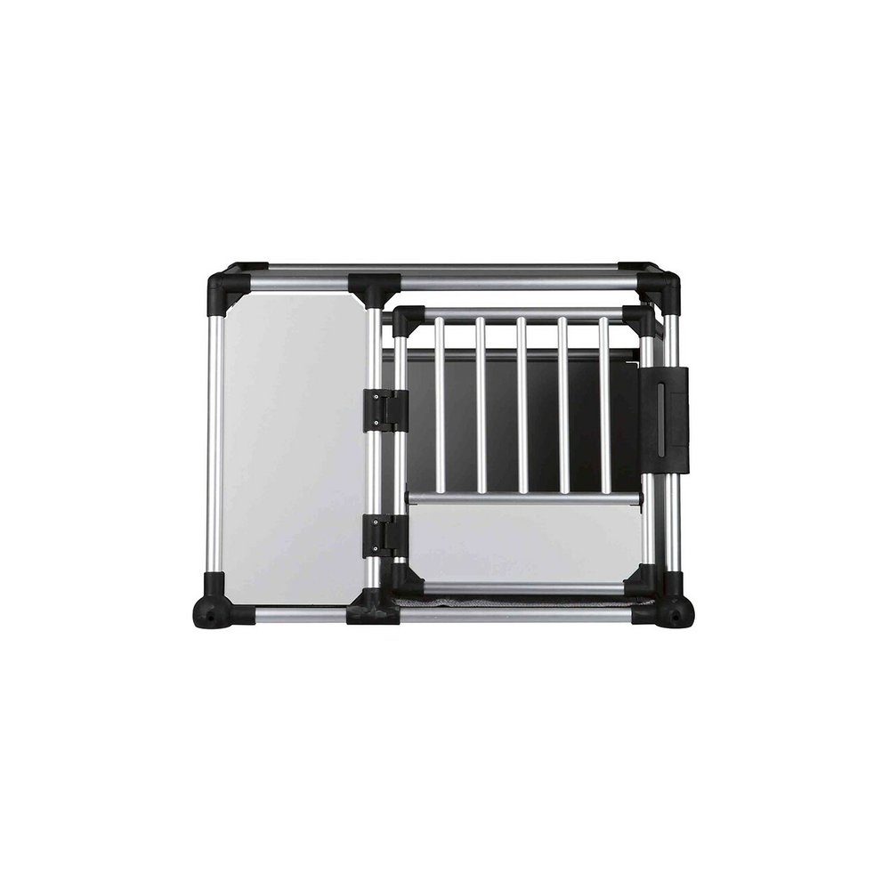 Trixie Trixie Transportbox Aluminium Lichtgrijs/Zilver Trixie Trixie Transportbox Aluminium Lichtgrijs/Zilver