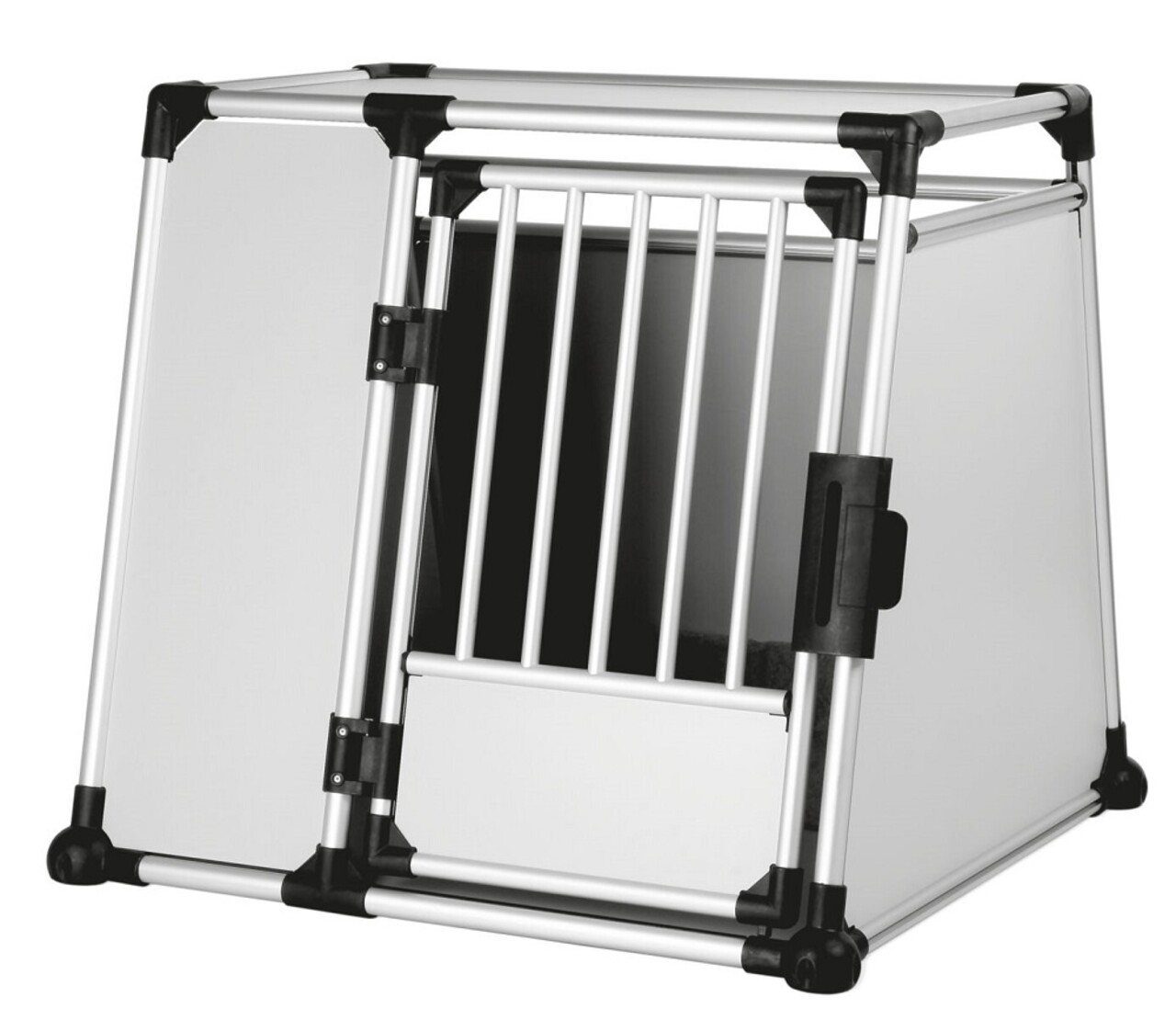 Trixie Trixie Transportbox Aluminium Lichtgrijs/Zilver Trixie Trixie Transportbox Aluminium Lichtgrijs/Zilver