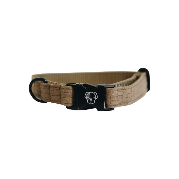 Kentucky Dogwear Kentucky Dogwear Halsband Hond Lizard Bruin Kentucky Dogwear Kentucky Dogwear Halsband Hond Lizard Bruin