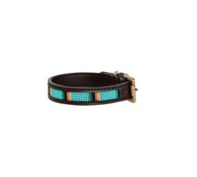 Kentucky Dogwear Kentucky Dogwear Halsband Handgemaakte Parels Lichtblauw Kentucky Dogwear Kentucky Dogwear Halsband Handgemaakte Parels Lichtblauw