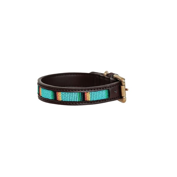 Kentucky Dogwear Kentucky Dogwear Halsband Handgemaakte Parels Lichtblauw Kentucky Dogwear Kentucky Dogwear Halsband Handgemaakte Parels Lichtblauw