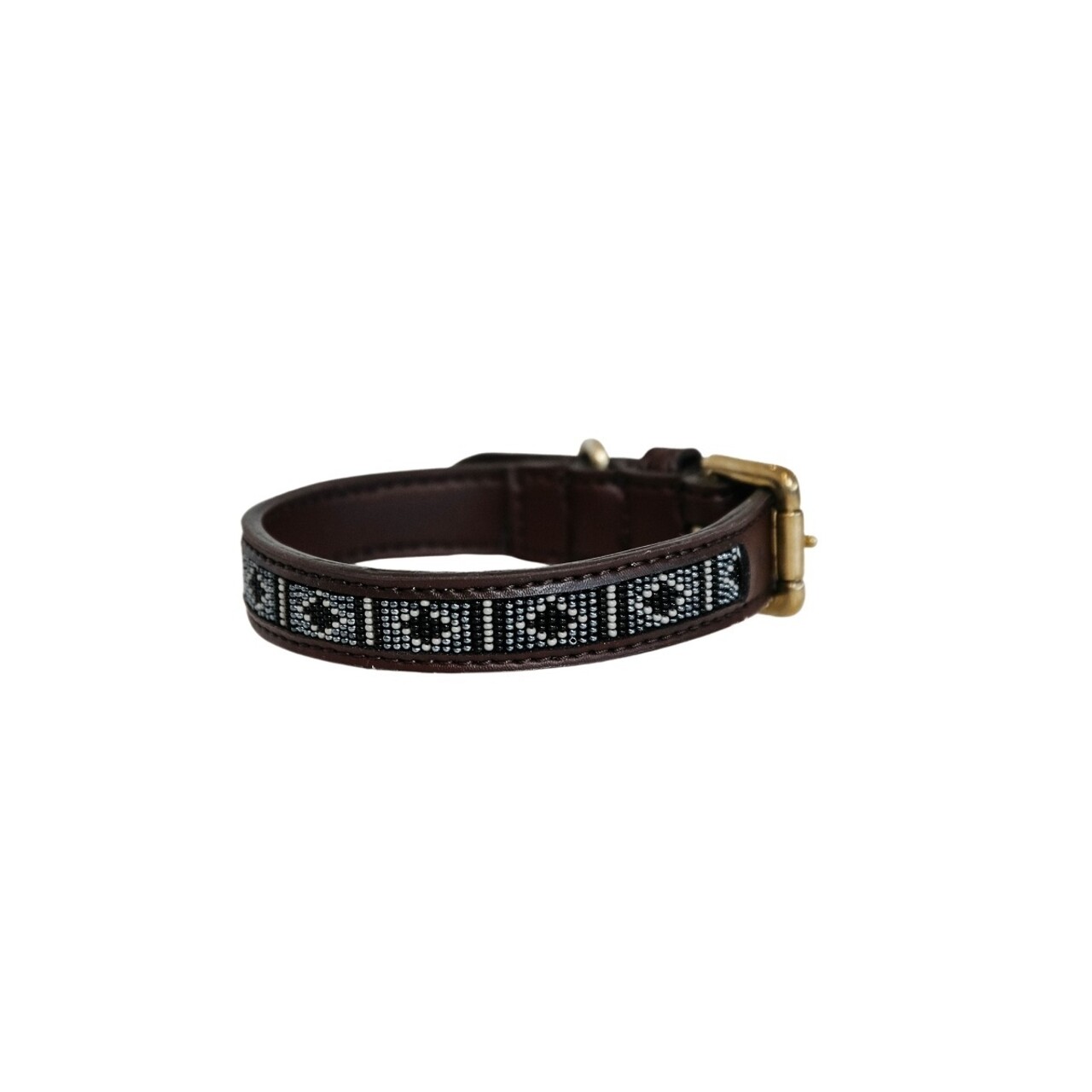Kentucky Dogwear Kentucky Dogwear Halsband Handgemaakte Parels Zilver Kentucky Dogwear Kentucky Dogwear Halsband Handgemaakte Parels Zilver
