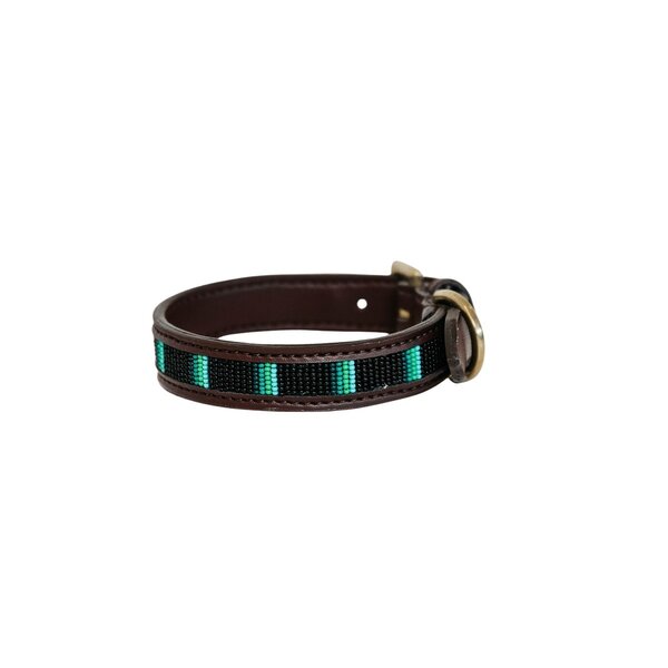Kentucky Dogwear Kentucky Dogwear Halsband Handgemaakte Parels Zwart