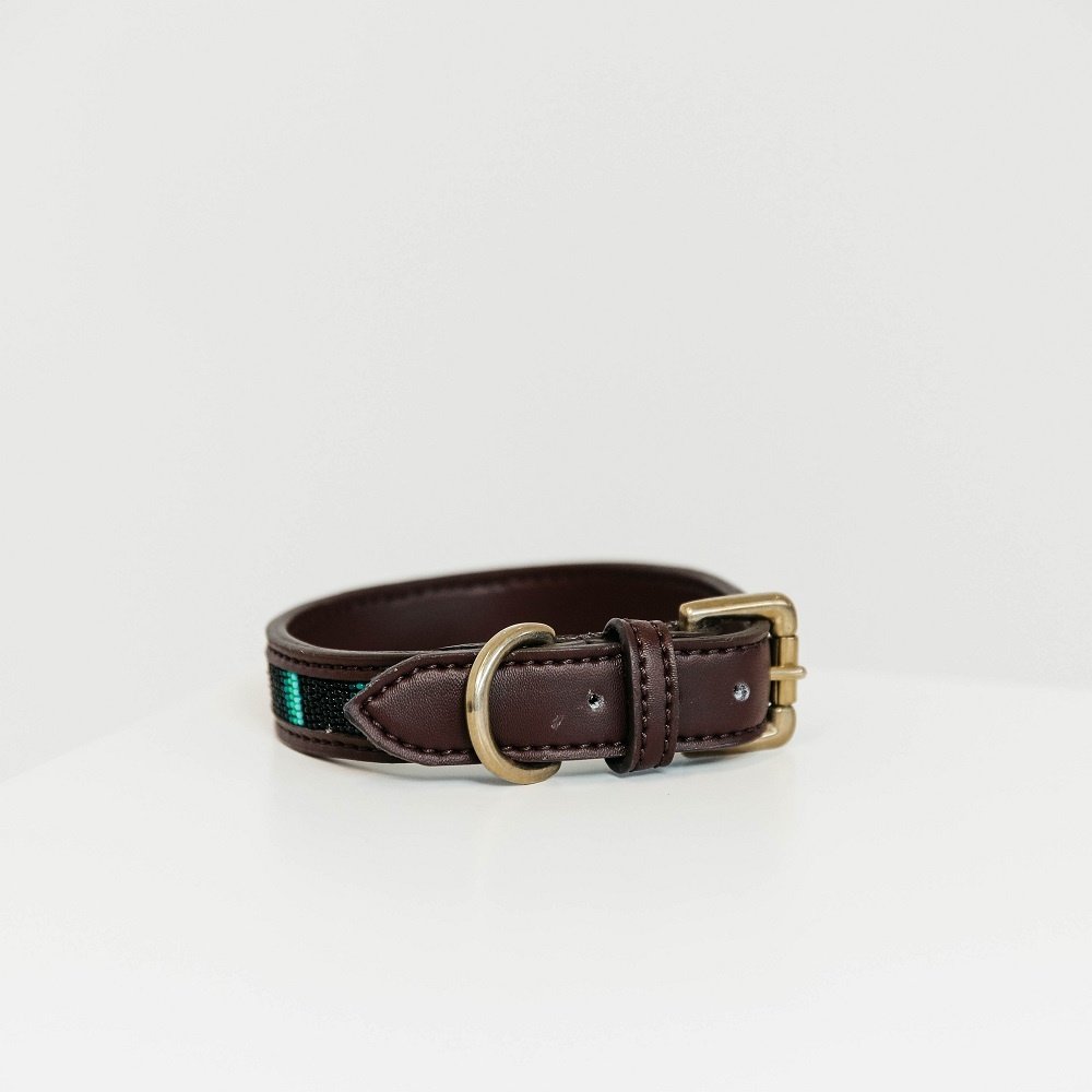 Kentucky Dogwear Kentucky Dogwear Halsband Handgemaakte Parels Zwart Kentucky Dogwear Kentucky Dogwear Halsband Handgemaakte Parels Zwart