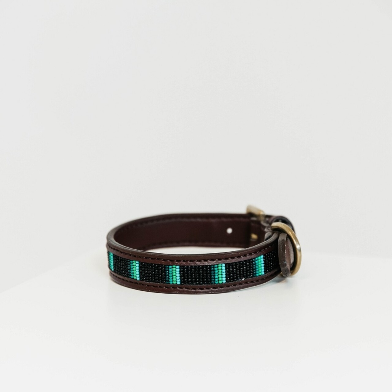 Kentucky Dogwear Kentucky Dogwear Halsband Handgemaakte Parels Zwart