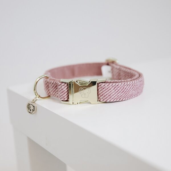 Kentucky Dogwear Kentucky Dogwear Halsband Hond Wool Roze Kentucky Dogwear Kentucky Dogwear Halsband Hond Wool Roze