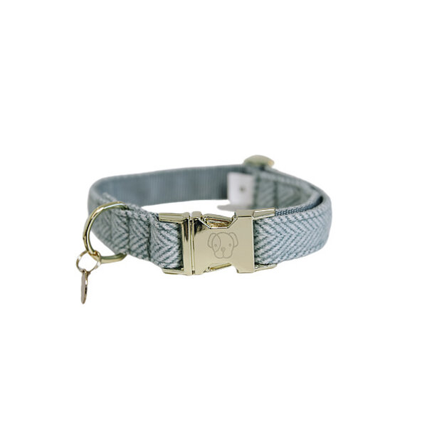 Kentucky Dogwear Kentucky Dogwear Halsband Hond Wool Licht Blauw Kentucky Dogwear Kentucky Dogwear Halsband Hond Wool Licht Blauw