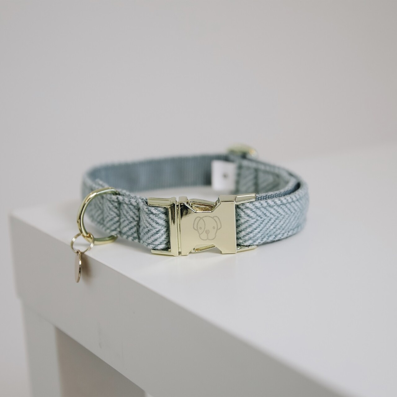Kentucky Dogwear Kentucky Dogwear Halsband Hond Wool Licht Blauw Kentucky Dogwear Kentucky Dogwear Halsband Hond Wool Licht Blauw
