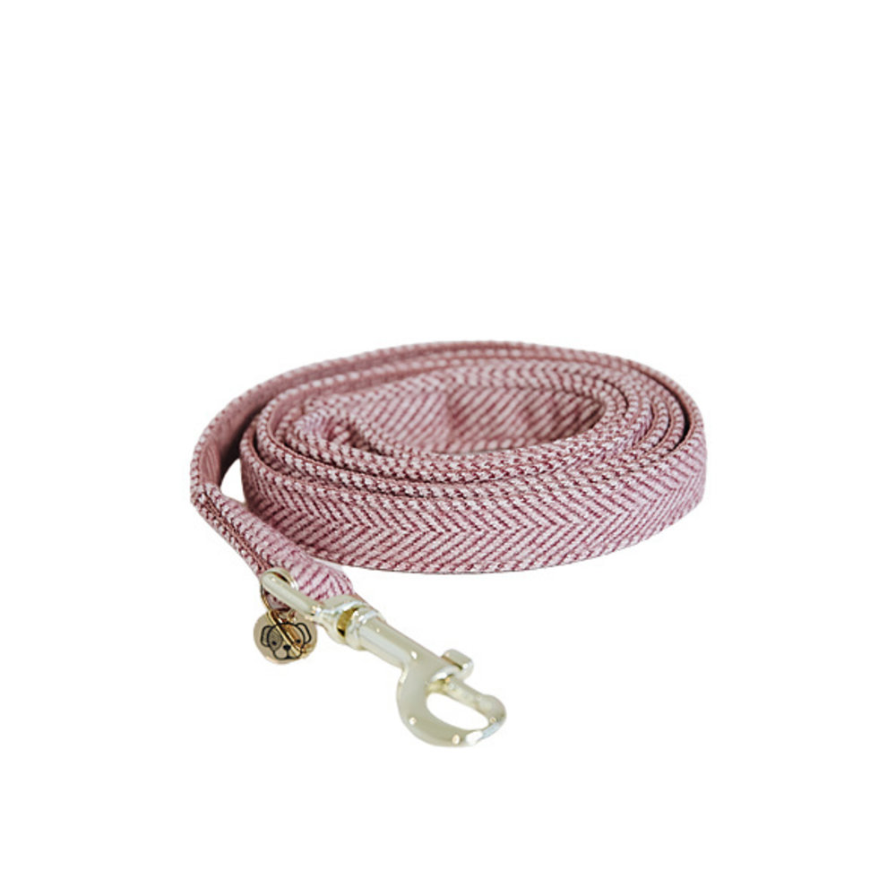 Kentucky Dogwear Kentucky Dogwear Leiband Hond Wool Licht Roze Kentucky Dogwear Kentucky Dogwear Leiband Hond Wool Licht Roze