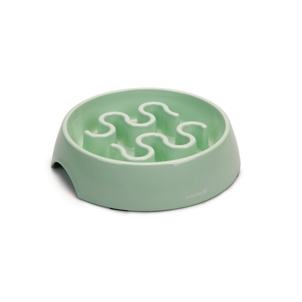 Beeztees Beeztees Anti-Schrokbak Melamine Calmo Mint Beeztees Beeztees Anti-Schrokbak Melamine Calmo Mint