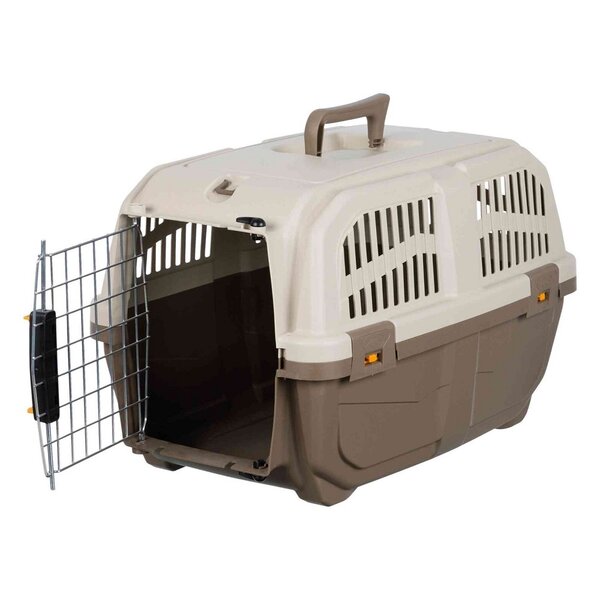 Trixie Trixie Vervoersbox Skudo Taupe/Zand Trixie Trixie Vervoersbox Skudo Taupe/Zand