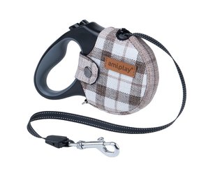 Amiplay Amiplay Rollijn London Intrekbaar + Hoes Bruin