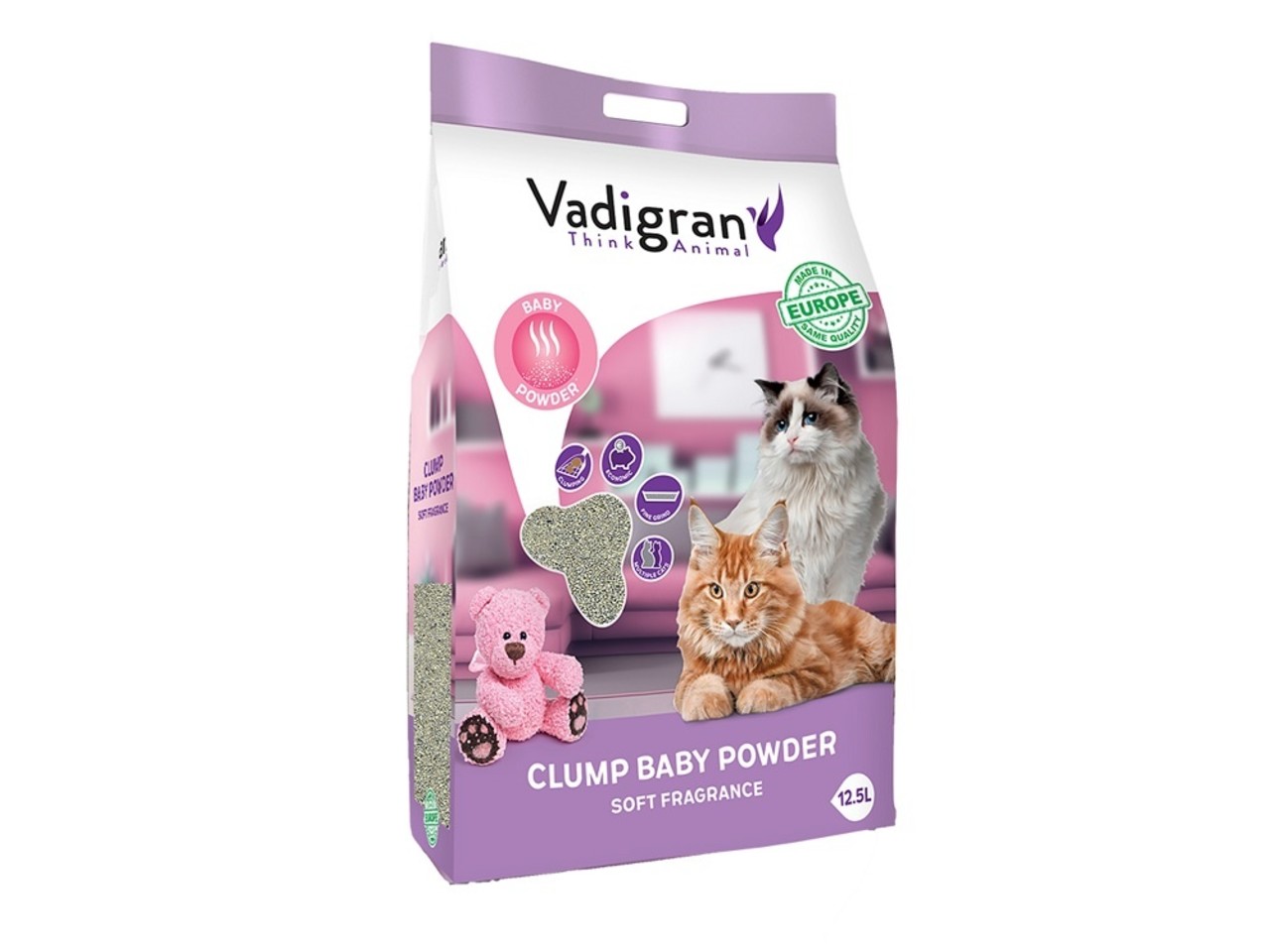 Vadigran Vadigran Kattenbakvulling Clump Babypoedergeur Vadigran Vadigran Kattenbakvulling Clump Babypoedergeur
