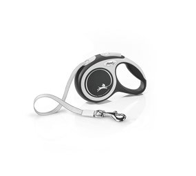 Flexi Flexi Rollijn New Comfort Tape Zwart Flexi Flexi Rollijn New Comfort Tape Zwart