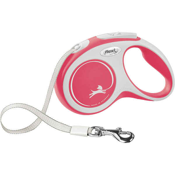 Flexi Flexi Rollijn New Comfort Tape Rood Flexi Flexi Rollijn New Comfort Tape Rood