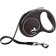 Flexi Rollijn Black Design Tape Zwart