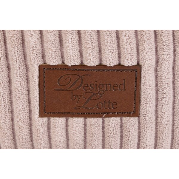 Designed by Lotte Designed by Lotte Kattenkussen Ribbed Roze Designed by Lotte Designed by Lotte Kattenkussen Ribbed Roze