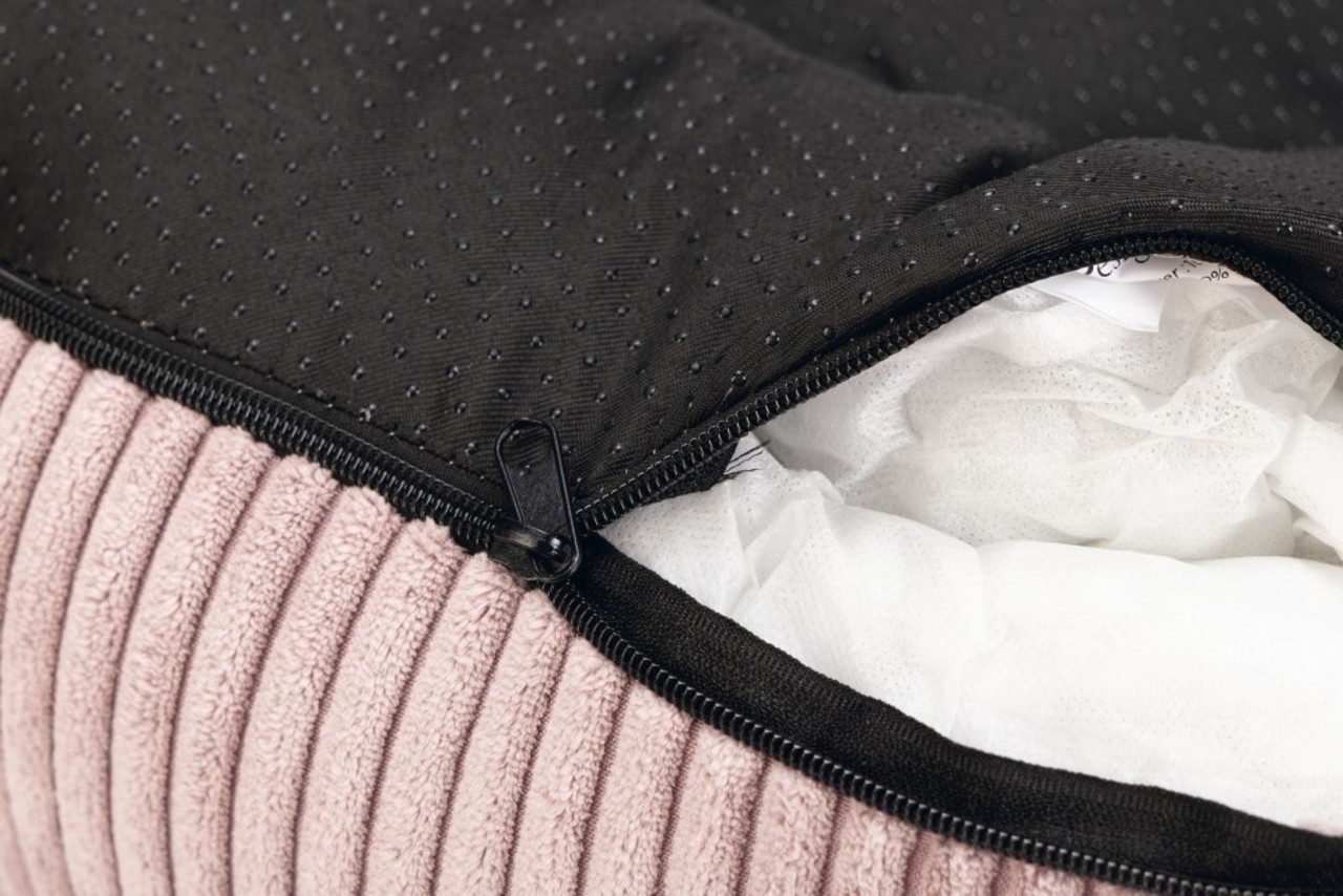 Designed by Lotte Designed by Lotte Kattenkussen Ribbed Roze Designed by Lotte Designed by Lotte Kattenkussen Ribbed Roze