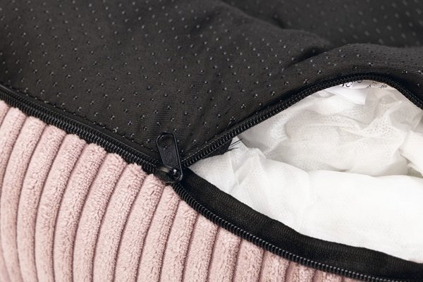 Designed by Lotte Designed by Lotte Kattenkussen Ribbed Roze Designed by Lotte Designed by Lotte Kattenkussen Ribbed Roze