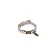 Designed by Lotte Hondenhalsband Velura Grijs