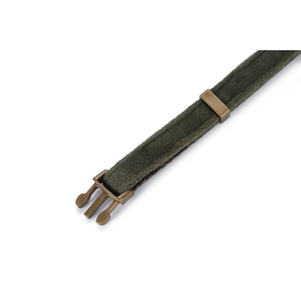 Designed by Lotte Designed by Lotte Hondenhalsband Velura Groen Designed by Lotte Designed by Lotte Hondenhalsband Velura Groen
