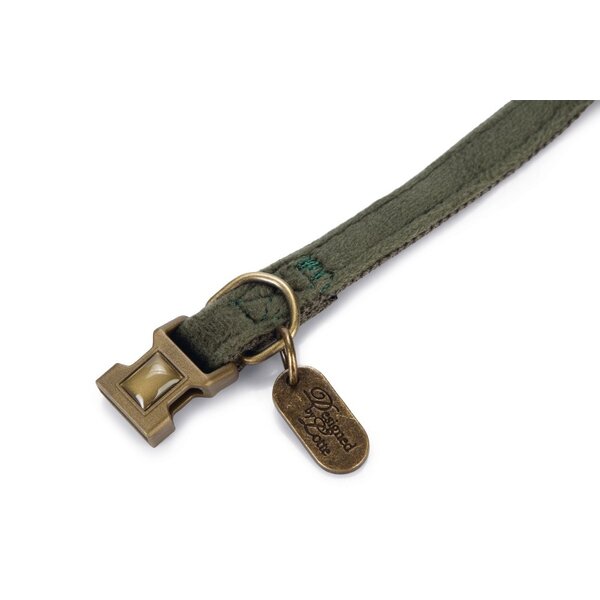 Designed by Lotte Designed by Lotte Hondenhalsband Velura Groen Designed by Lotte Designed by Lotte Hondenhalsband Velura Groen