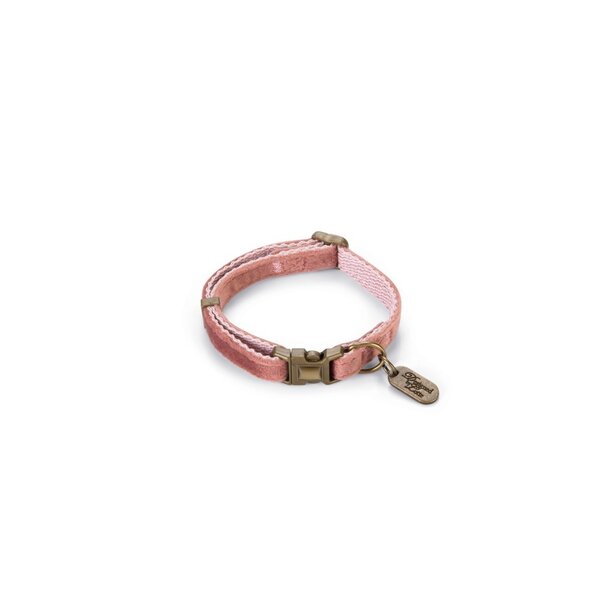 Designed by Lotte Designed by Lotte Hondenhalsband Velura Roze