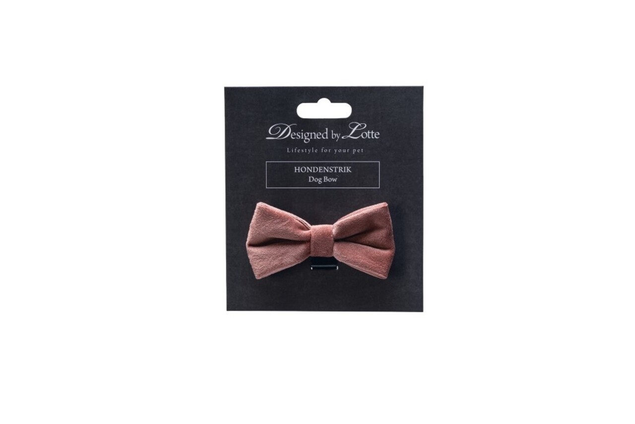 Designed by Lotte Designed by Lotte Velvet Hondenstrik Zaza Roze