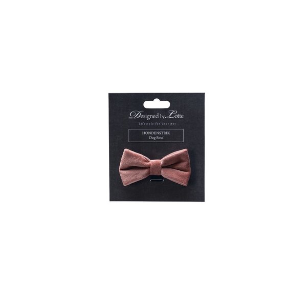 Designed by Lotte Designed by Lotte Velvet Hondenstrik Zaza Roze