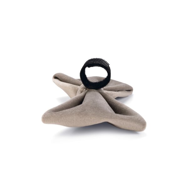 Designed by Lotte Designed by Lotte Velvet Hondenstrik Zaza Grijs