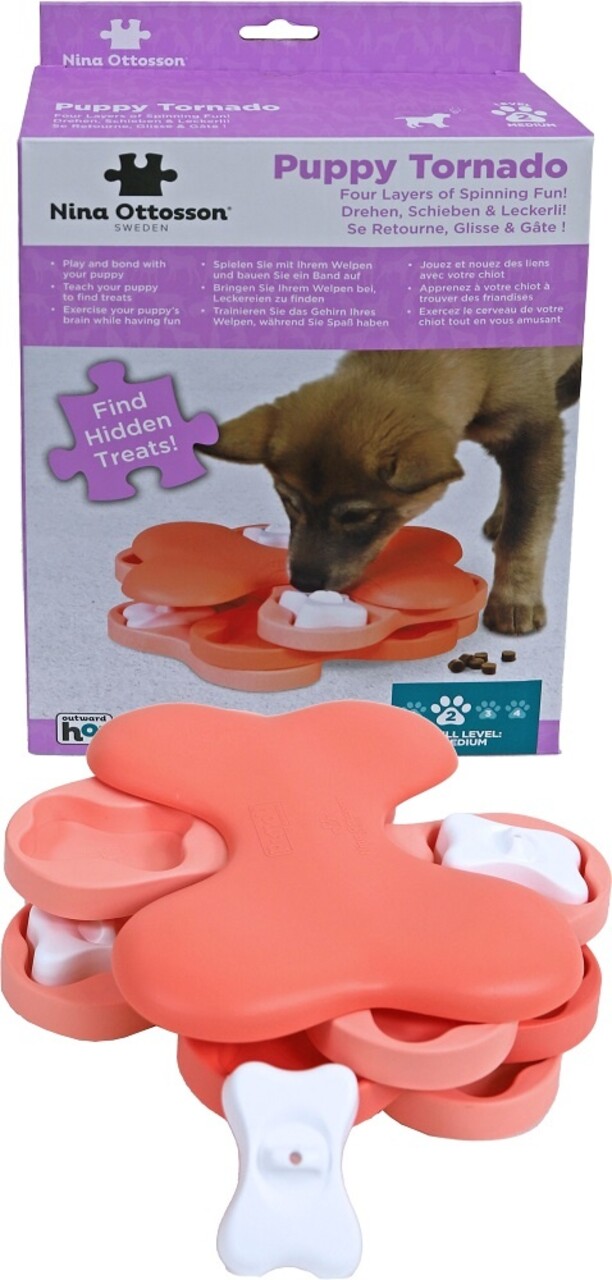 Nina Ottosson Nina Ottosson Puppyspel Tornado Roze Nina Ottosson Nina Ottosson Puppyspel Tornado Roze