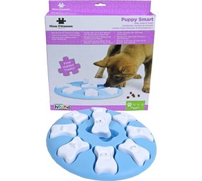 Nina Ottosson Nina Ottosson Puppyspel Smart Blauw Nina Ottosson Nina Ottosson Puppyspel Smart Blauw