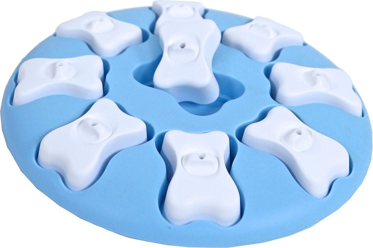 Nina Ottosson Nina Ottosson Puppyspel Smart Blauw Nina Ottosson Nina Ottosson Puppyspel Smart Blauw
