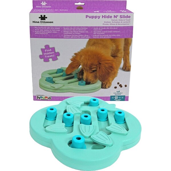 Nina Ottosson Nina Ottosson Puppyspel Hide 'N Slide Groen