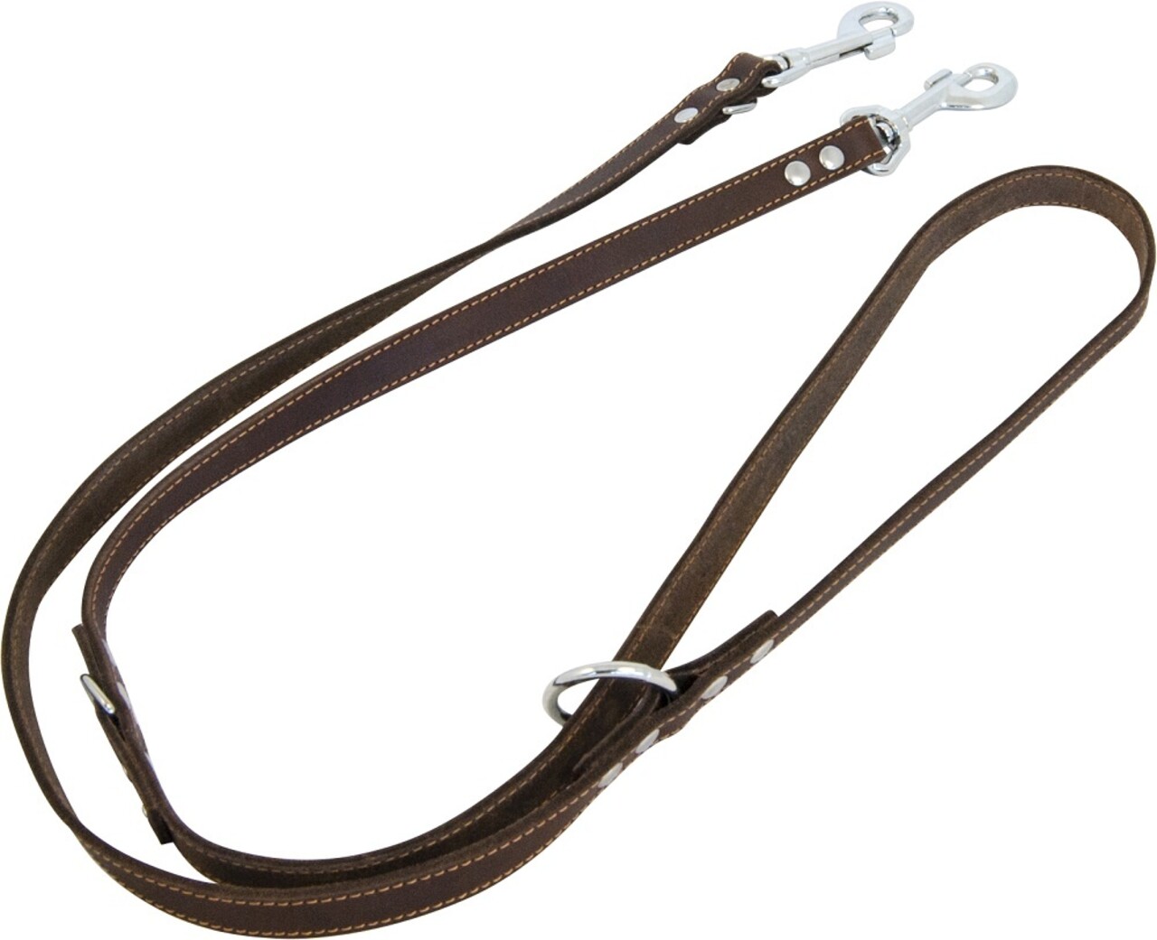 Jack & Vanilla Jack & Vanilla Dressuurlijn Vetleder Bruin Jack & Vanilla Jack & Vanilla Dressuurlijn Vetleder Bruin