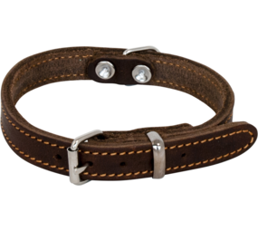 Jack & Vanilla Jack & Vanilla Hondenhalsband Vetleder Bruin