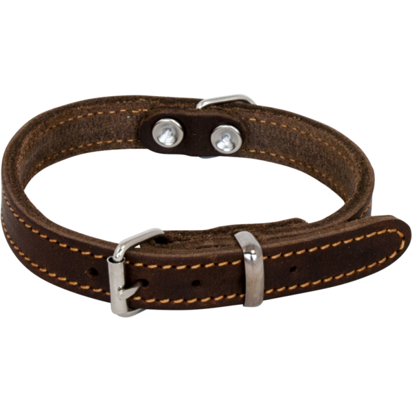 Jack & Vanilla Jack & Vanilla Hondenhalsband Vetleder Bruin Jack & Vanilla Jack & Vanilla Hondenhalsband Vetleder Bruin