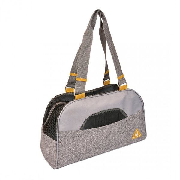 Duvo+ Duvo+ Promenade Paris Pet Bag Casual Grijs Duvo+ Duvo+ Promenade Paris Pet Bag Casual Grijs