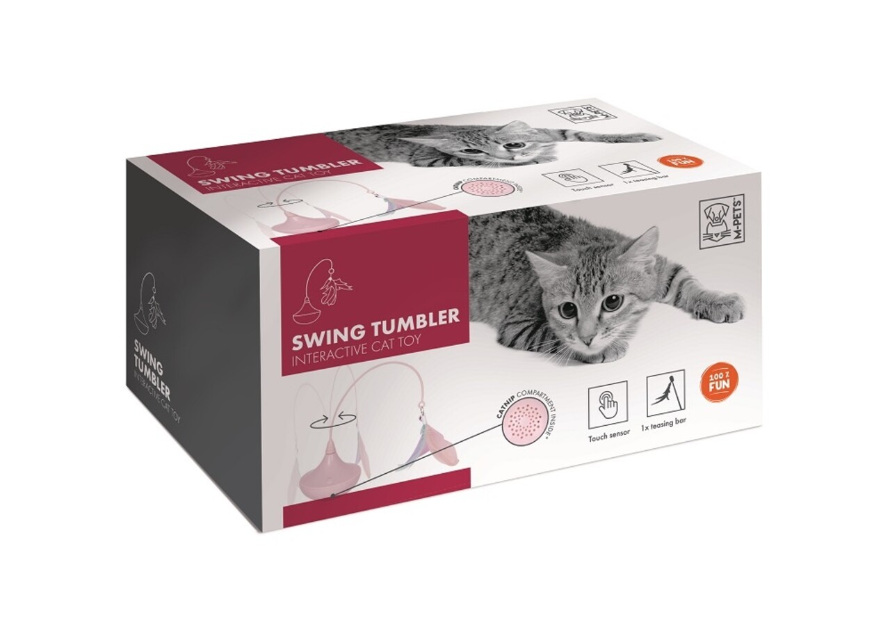 M-Pets M-Pets Swing Tumbler Roze M-Pets M-Pets Swing Tumbler Roze