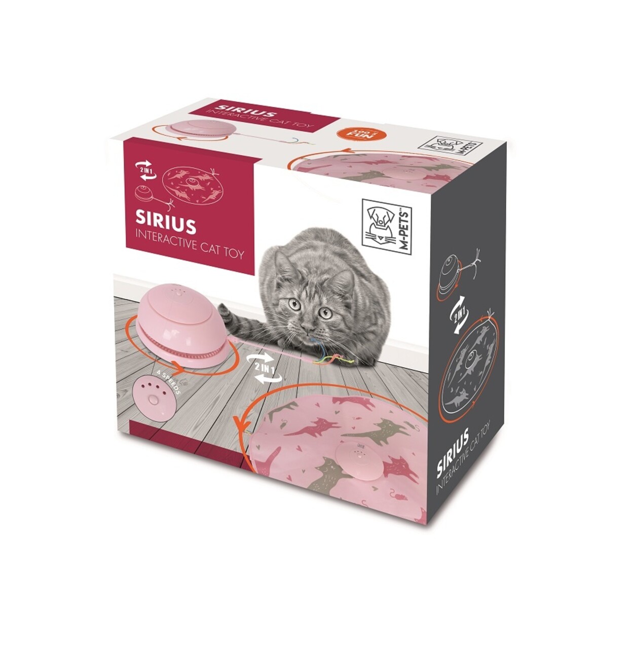 M-Pets M-Pets Sirius Roze M-Pets M-Pets Sirius Roze